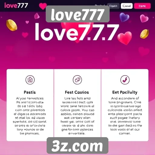 Benefícios da plataforma love777 para jogadores